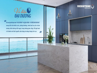 Thư thái “sống bên biển” với Bộ sưu tập đá thạch anh “Vũ điệu Đại dương”